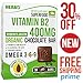 Produktbild Vitamin B2 - Vitamin B2 400mg - B2 Vitamin - Natural Vitamin B2 Riboflavin - Natural Vitamin B2 400mg - B2 Vitamin 400mg