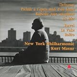  Debussy: Prelude to the Afternoon of a Faun; Rhapsody for Orch. & Saxophone; La Mer / Ravel: La valse; Bolero Live Edition (1997) Audio CD by Unknown (0100-01-01)