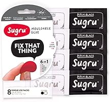 Sugru Formbarer Kleber schwarz und wei&szlig; 8 St&uuml;ck, mehrfarbig, SBW8