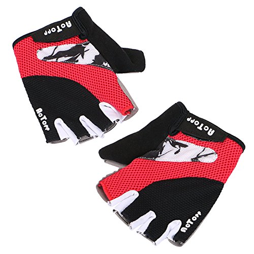 AcTopp Fahrradhandschuhe – Fitness- und Trainingshandschuhe – Handschuhe für alle Radsport – Damen / Herren Handschuhe – Größe: M, L, XL - 2