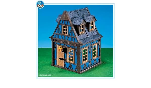 playmobil red timbered house