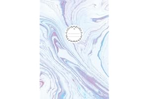 BLANKO BUCH A4: 110 Seiten | Weißes Papier | Blankobuch zum Gestalten, Zeichnen, Malen | Notizbuch Gebunden | Soft Cover | Marmor