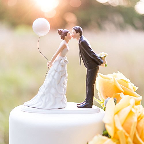 Preisvergleich Produktbild Tortenfigur 'Ballon' für Hochzeitstorten