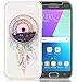 Produktbild Samsung Galaxy J3(2017) Hülle Silikon 3D Glitzer Dünn ISENPENK Muster Campanula [Lila] Durchsichtig Ultra Slim Samsung Galaxy J3(2017) Hülle Silikon Transparent TPU Liquid Fließen Flüssig Strass Wasserdicht Glänzen Rückseite Schutzhülle Handy Hülle Tasche