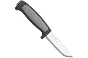 Morakniv Mora FT01518 Coltello a Lama Fissa, Unisex – Adulto, Nero, Taglia Unica