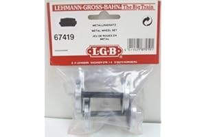 LGB 67419 - Set Ruote di Metallo, 2 Pezzi