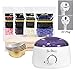 Produktbild Allbesta Electric Wax Warmer Heater Hair Removal Machine Bikini Hair Removal Sets Waxing Kit (with 400g Wax Beans 10pcs Stickers 5 Aluminum Foil Bowl)