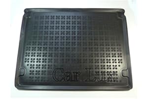 Car Lux AR02064 - Alfombra Cubeta Protector Cubre Maletero de Goma y Enrollable Premium para Partner Tepee