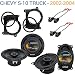 Chevy S-10 Truck 2002-2004 OEM Speaker Upgrade Harmony R46 R65 Package New RS.15693.00