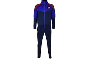 FCB FC Barcelone - Survêtement officiel Barça Triangle - Enfant - Taille 12 ans - 95 % polyester, 5 % élasthanne