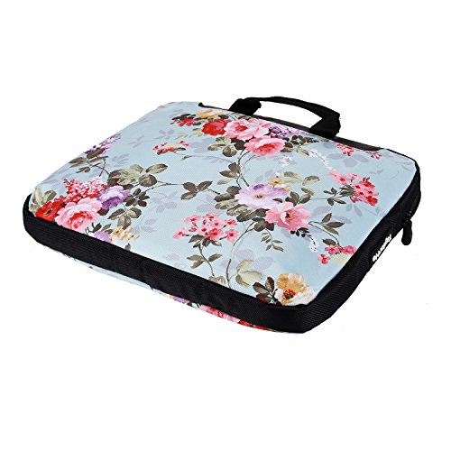 TaylorHe 15   15 6 Zoll Notebooktasche  Schultertasche f  r Notebook mit Muster   Laptoptasche mit Griff und Seitentaschen Laptop Bag bunte  Blumen