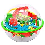 MAGISCHE INTELLECT BALL: Dieses Labyrinth Ball Labyrinth Globus ist gut für Kinder Gleichgewicht zu kontrollieren, Intellekt verbessern, lernen Geduld aufzubauen, erforschen für den Endsieg
