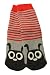 Weri Spezials Baby-Unisex Terry ABS Rabbit Slippers Anti Non Slip Socks 12-24 Months Red-Grey