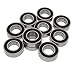 Produktbild zoty 8 x 16 x 5 mm 688rs Bearing ABEC-3-Pack Präzisions ferngesteuerter Kugellager Gummidichtungen 10pcs
