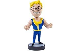 Shichangda Fall_out Bobbleheads | Vaults Boy Bobblehead | Bobblehead Hands on Hips | Creative Fall_out Bobblehead Figures | PVC Collectible Vaulttec Bobblehead for Fans Collectors Kids