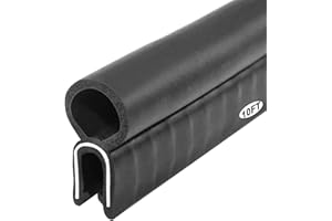 STORYSTORE Uszczelka do drzwi samochodowych, uniwersalny profil uszczelniający, gumowa uszczelka, profesjonalna ochrona krawędzi z uszczelką na górze do samochodów, łodzi, kamperów, ciężarówek i zastosowań