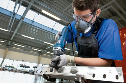 Bosch Professional GGS 8 CE, 750 W Nennaufnahmeleistung, 2.500 – 8.000 min-1 Leerlaufdrehzahl, Spanneinheit (Spannmutter & Spannzange 6 mm) - 6