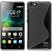 Produktbild PhoneNatic Case für Huawei Honor 4c Hülle Silikon clear S-Style + 2 Schutzfolien
