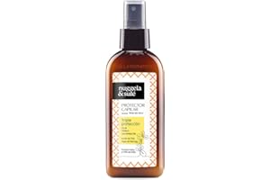 Nuggela & Sulé Protector Capilar - Triple Protección: Solar, Térmica y contra la Contaminación. Con Aceite de Chía y Aceite de Ricino. 1 x 100 ml Formato Viaje