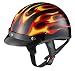GLX Red Flame Motorcycle Half Helmet (XX-Large) RS.7399.00
