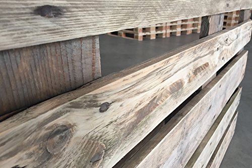 PALetta – hochwertige Vintage Möbelpalette – aufwändig geschliffene Europalette – 120 x 80 cm - 2