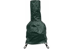 Gardeco CHICOVER1 Medium and Large Chimenea Cover - Dark Green