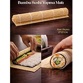Mucit Home Organik Bambu Suşi Yapma Matı, Sağlıklı ve Doğal Maki Desteği