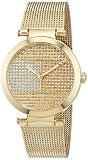 Tommy Hilfiger Damen Datum klassisch Quarz Uhr mit Edelstahl Armband 1781867