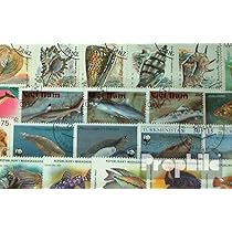 Prophila Collection: 10 Verschiedene Wale Briefmarkenblöcke Für Sammler – Wassertiere Motive