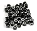 500 X HAIR EXTENSIONS 5MM SILICONE LINED BEADS LOOP CLIPS FOR MICRO RING Z020