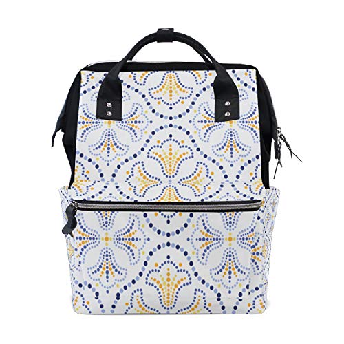 Preisvergleich Produktbild Abstrakte Geometrische Spalier Große Kapazität Wickeltaschen Mummy Rucksack Multi Funktionen Windel Wickeltasche Tote Handtasche Für Kinder Babypflege Reise Täglichen Frauen