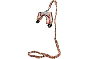 KARLIE Flamingo Art Joy - Imbracatura per furetto/porcellino d'India