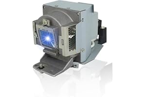 Poxtedsr VLT-EX320LP Lámpara de repuesto para proyector con carcasa compatible con Mitsubishi EW330U EW331U-ST EX320-ST EX320U EX321U-ST GW-575 GX-560 GX-560ST GX-565