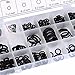 Produktbild 225pcs Gummi O-RING-DICHTUNG O-Ring Kit Gummi-Waschmaschine Dichtungen Sortiment Set, wasserdicht, mit Schutzhülle für Automotive Klimaanlage Dichtung Abdichtung Türen und Windows (225pcs)
