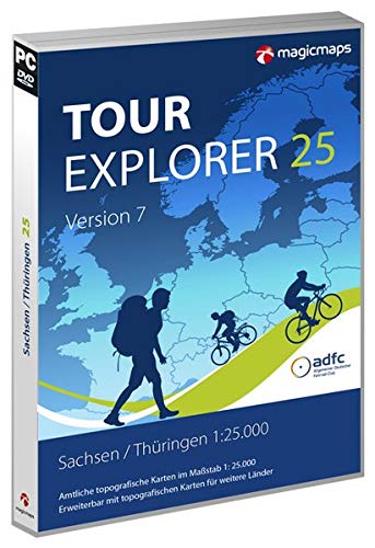 Preisvergleich Produktbild TOUR Explorer 25 Sachsen / Thüringen, Version 7.0