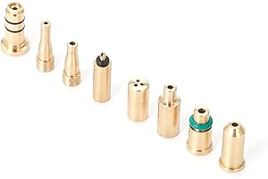 GAOHOU 8 en 1 juego Adaptadores de repuesto de repuesto de gas para vestido S T Dupont Dunhill/rollagas (8 piezas)
