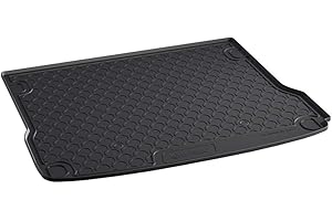 Gledring Coquille coffre-arrière Rubbasol (caoutchouc) compatible avec Audi Q5 2008-2016 excl. Hybrid, Noir