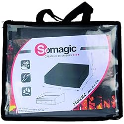 Somagic 484343 Housse de Plancha Feu 51 x 47 x 21,5 cm
