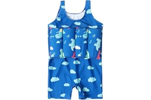 IBTOM CASTLE Kids Boys Girls Toddler One Piece Swimsuit Bathing Suit Child Swim Vest Swimming Costume Beach Holiday Summer Swim Wear