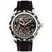 Produktbild Best Verkauf Elegant Herren Automatische mechanische schwarz rot Zifferblatt Skelett Sport Rubber Strap + Geschenk-Box