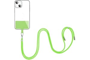 FYISWHO Handykette Universal,Einstellbar Halskette für realme 11 10 9 8 7 6 5 pro plus 9i 8i c55 c53 c35 c33 c31 c30 c21 c25y c20 c11,Handyband Handy Kette für gt neo 2 3 3t narzo 50 50i 50a (light green)