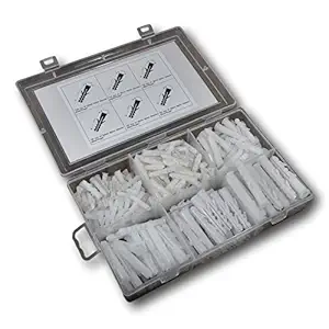 TheCoolio 285pcs of Assorted Nylon Sleeves (Rawl Plug/Gitti)