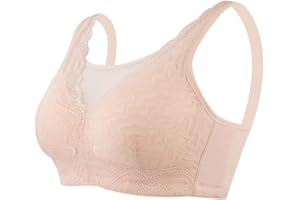 ONEFENG Reggiseno mastectomia con tasche,Protesi Reggiseno Dopo seno OP Cancro per protesi mammarie