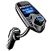 Produktbild VicTsing Wireless Bluetooth Freisprecheinrichtung Car Kit FM Transmitter MP3 Player Ladegerät mit 3,5 mm Audio Mikrofon Port, TF Card Slot, 3,7 cm-unterstützt Display Auto Akku Spannung für iPhone 6 6S 6 Plus 5S 5 C 5 4S, Samsung Galaxy S3 S4 S5 Note 2 3, HTC One M7 M8, Sony Xperia L39h, L36h Z1 Z2, LG G Pro 2, Nokia Lumia 920 1020 1520, Blackberry Z10 Z30 Q10 und alle Bluetooth-Geräte