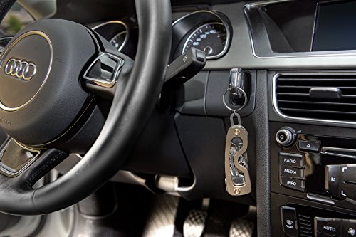 Schlüssel Organizer mit Spezial Befestigungssystem, bis 18 Schlüssel, Smart Key Organizer ( Carbon ) - 6