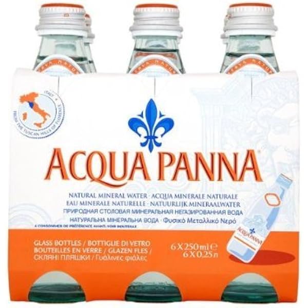 Acqua Panna Mineral Water 24 X 250ml Glass Bottles 4x6x25cl Owg Amazon Co Uk Grocery