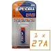 Produktbild PKCELL ULTRA Alkaline 27A Spezial Batterie A27 MN27 / VR27 / L828 Special Battery Einwegbatterie (Quecksilber I Mercury und Cadmium frei) - 1er