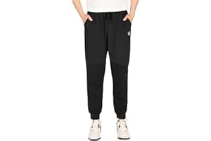 SERENYOU Boys Joggers Tracksuit Bottoms Teenagers Jogging Pants Summer Cool Loose Trousers