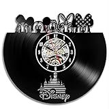 Disney Beliebte Charaktere Vinyl Wanduhr Geschenk-Idee