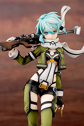 Sword Art Online II GGO Sinon Aquamarine Ver. 1/7 Scale PVC Figure